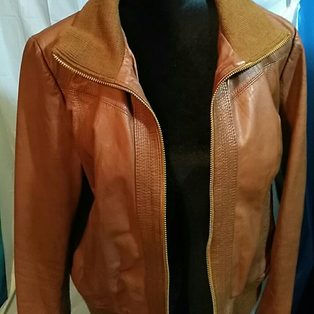 Leather jacket XL by black rivet.  Super Nice 👏